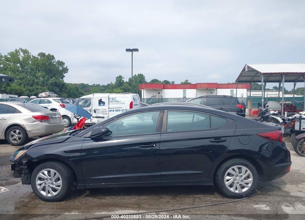 2019 HYUNDAI ELANTRA SE VIN: KMHD74LF4KU821324