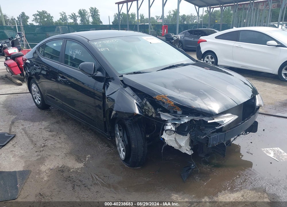 2019 HYUNDAI ELANTRA SE VIN: KMHD74LF4KU821324