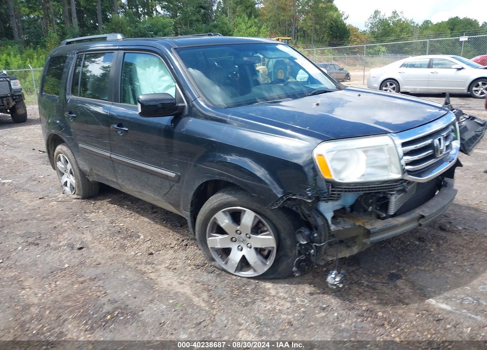 2015 HONDA PILOT TOURING VIN: 5FNYF4H93FB050333