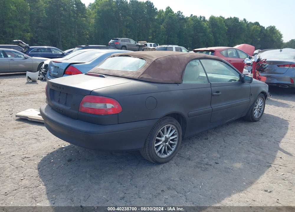 2000 VOLVO C70 VIN: YV1NC56D2YJ010792