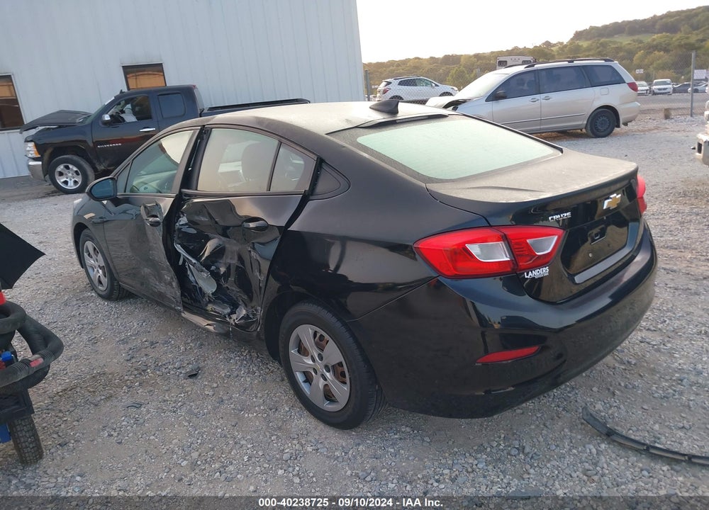 2017 CHEVROLET CRUZE LS AUTO VIN: 1G1BC5SM9H7272555