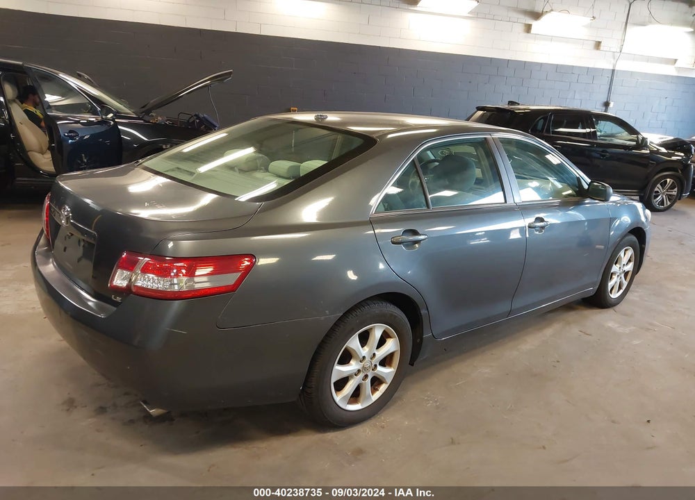 2011 TOYOTA CAMRY LE V6 VIN: 4T1BK3EK0BU129538