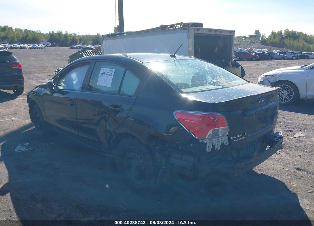 2015 SUBARU IMPREZA 2.0I VIN: JF1GJAA60FG006035