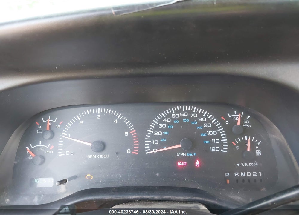 2001 DODGE RAM 1500 ST VIN: 3B7HC13Y21G807134