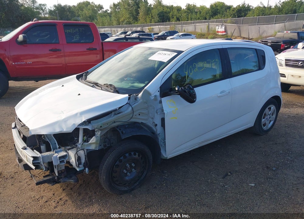 2016 CHEVROLET SONIC LS AUTO VIN: 1G1JA6SH9G4160882
