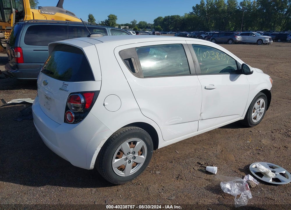 2016 CHEVROLET SONIC LS AUTO VIN: 1G1JA6SH9G4160882