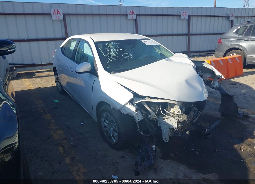 2017 TOYOTA COROLLA LE VIN: 5YFBURHE4HP643857