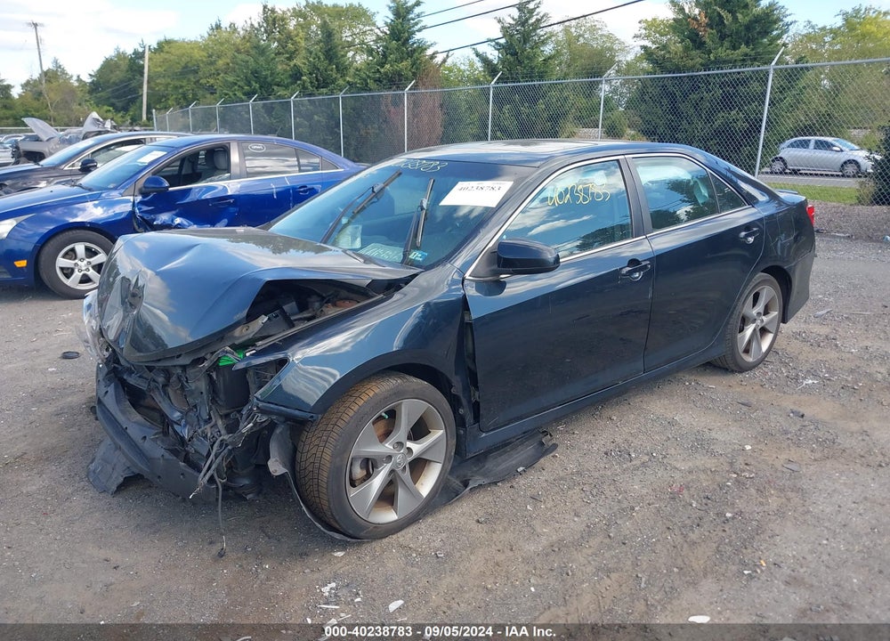 2014 TOYOTA CAMRY SE SPORT VIN: 4T1BF1FK8EU329143
