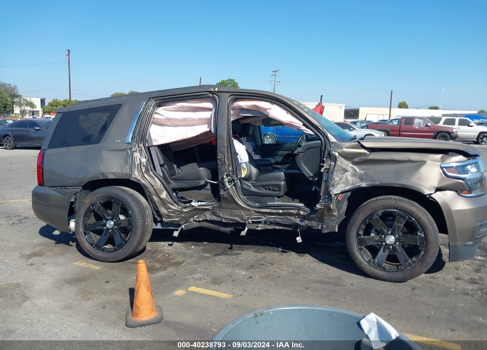 2015 CHEVROLET TAHOE LT VIN: 1GNSCBKC9FR698395