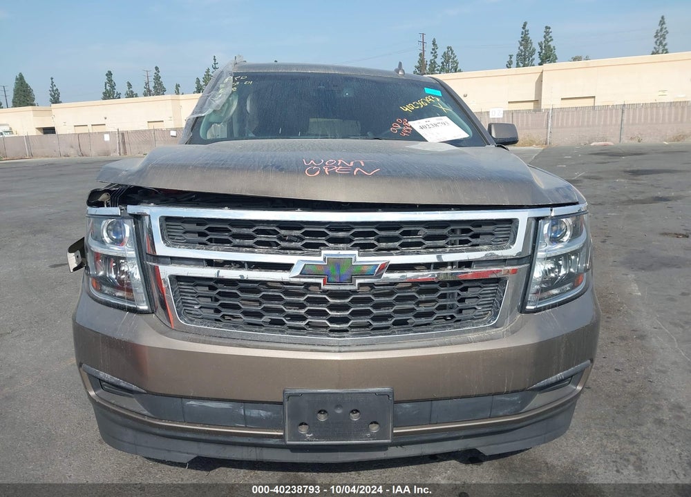 2015 CHEVROLET TAHOE LT VIN: 1GNSCBKC9FR698395