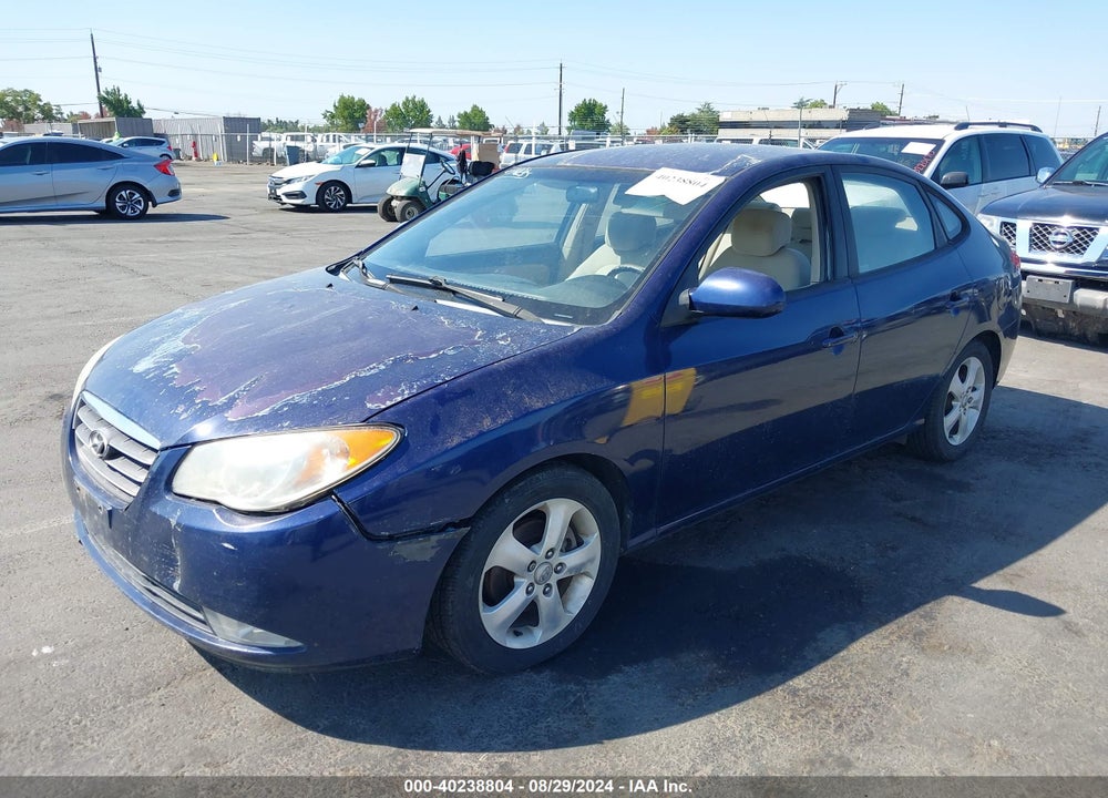 2007 HYUNDAI ELANTRA GLS/LIMITED/SE VIN: KMHDU46D27U244612