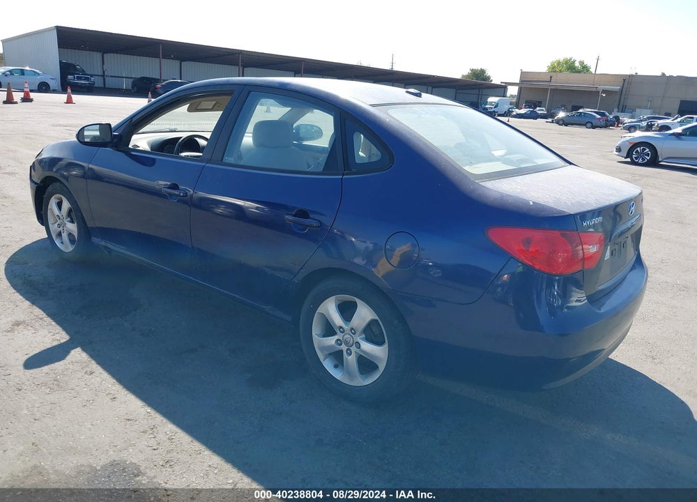 2007 HYUNDAI ELANTRA GLS/LIMITED/SE VIN: KMHDU46D27U244612