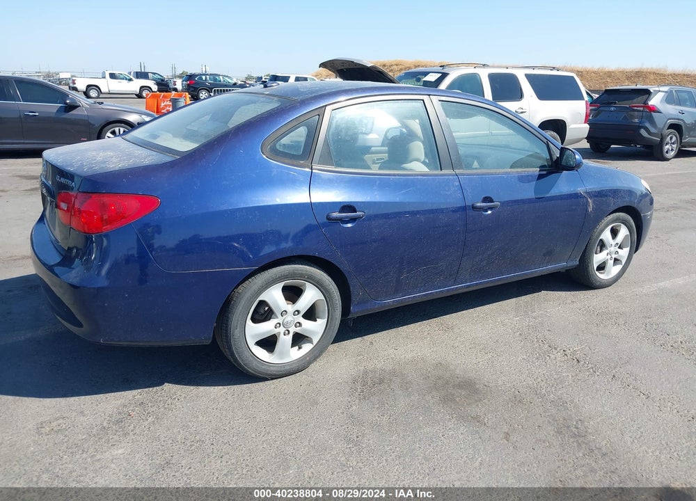 2007 HYUNDAI ELANTRA GLS/LIMITED/SE VIN: KMHDU46D27U244612