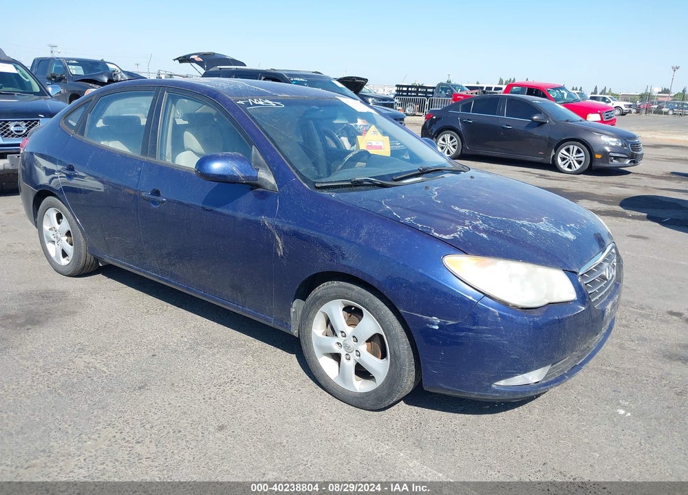 2007 HYUNDAI ELANTRA GLS/LIMITED/SE VIN: KMHDU46D27U244612