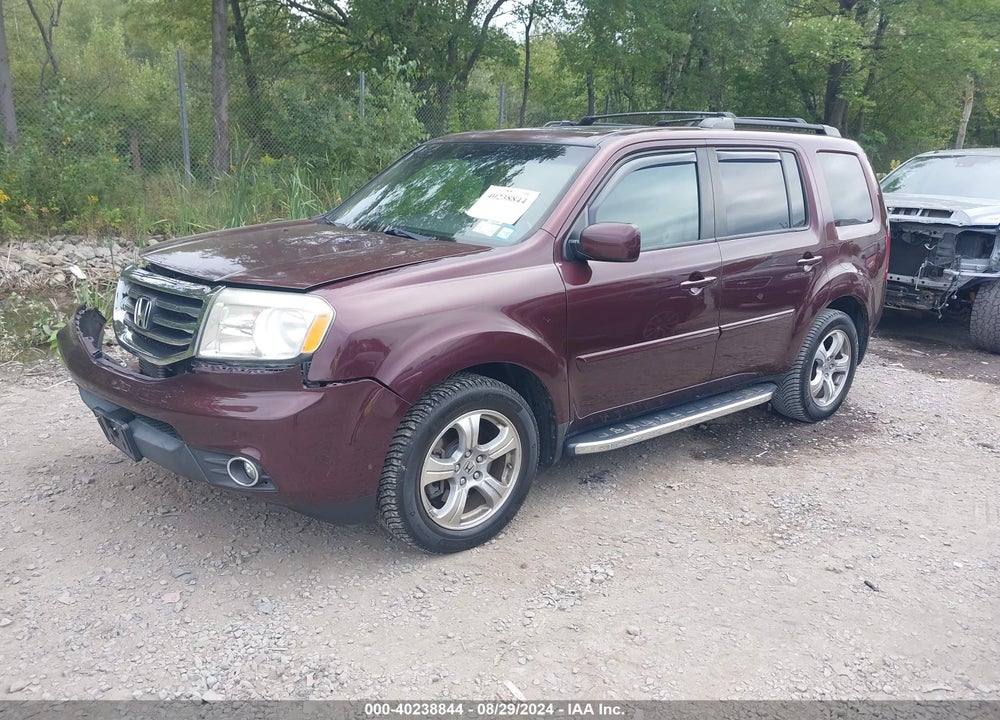 2013 HONDA PILOT EX-L VIN: 5FNYF4H52DB057588