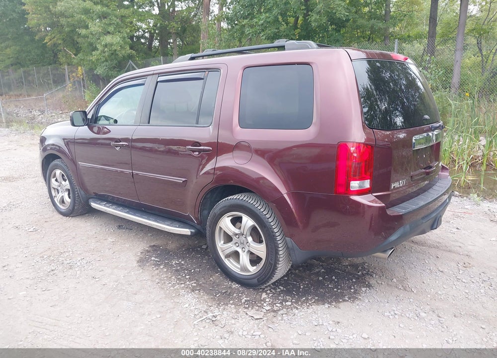 2013 HONDA PILOT EX-L VIN: 5FNYF4H52DB057588