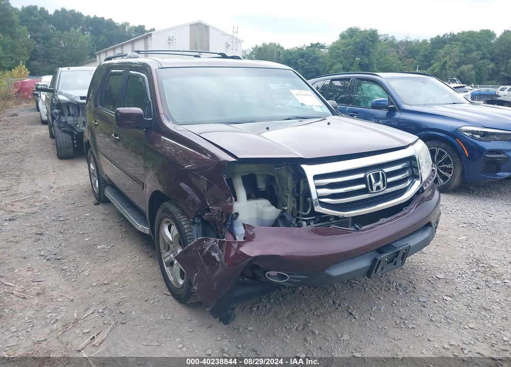 2013 HONDA PILOT EX-L VIN: 5FNYF4H52DB057588