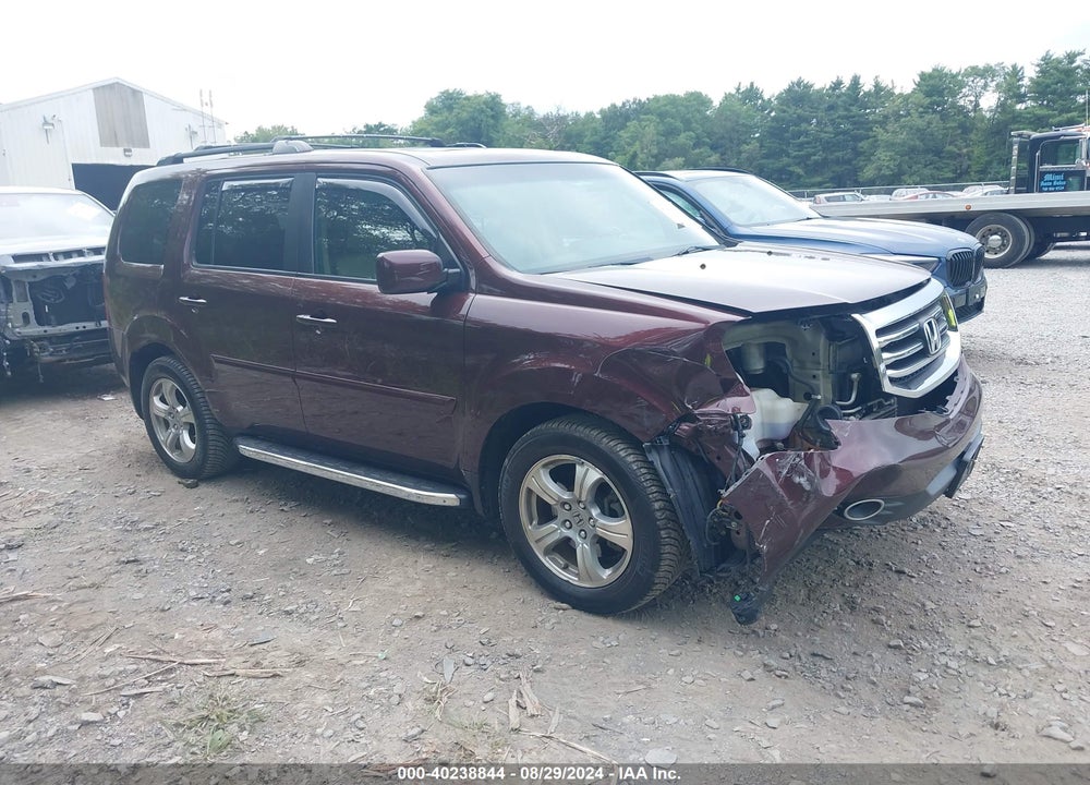 2013 HONDA PILOT EX-L VIN: 5FNYF4H52DB057588