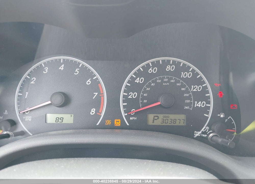 2010 TOYOTA COROLLA LE VIN: 1NXBU4EE5AZ337942