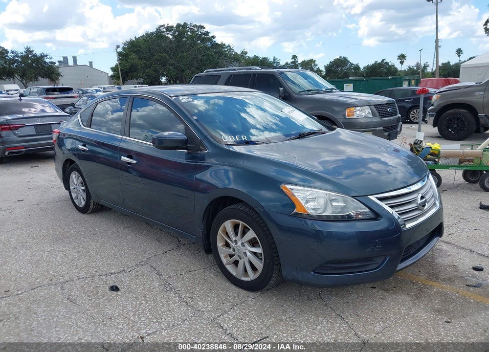 2015 NISSAN SENTRA SV VIN: 3N1AB7AP1FY263666