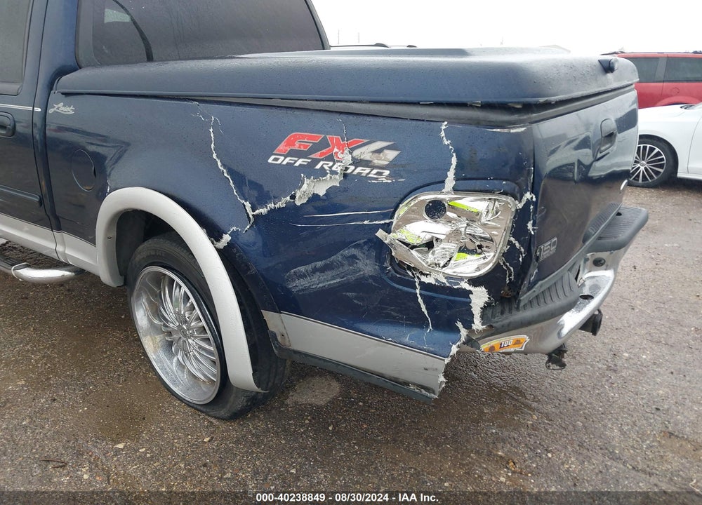2002 FORD F-150 LARIAT/XLT VIN: 1FTRW08L72KE33293
