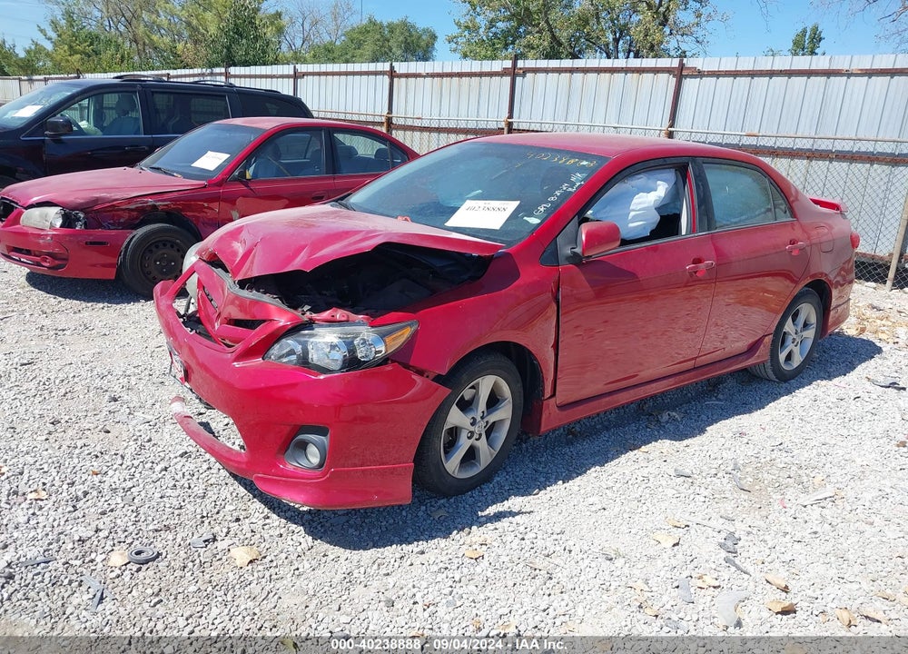 2013 TOYOTA COROLLA S VIN: 5YFBU4EE7DP190383