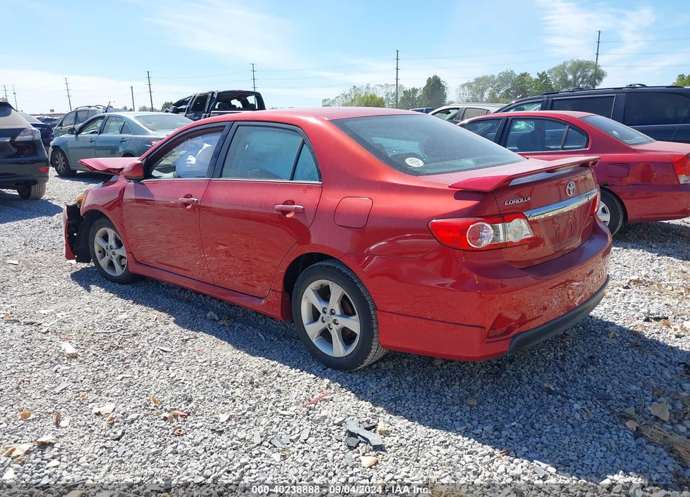 2013 TOYOTA COROLLA S VIN: 5YFBU4EE7DP190383
