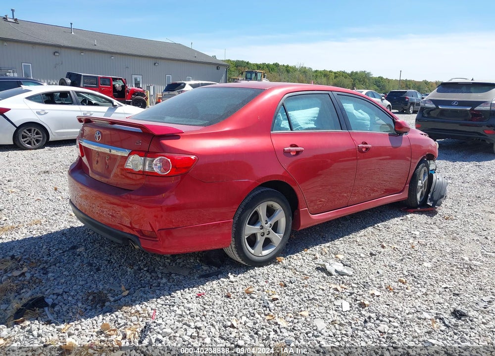 2013 TOYOTA COROLLA S VIN: 5YFBU4EE7DP190383