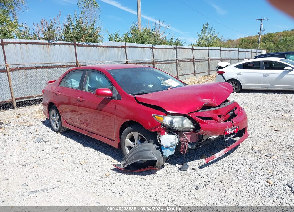 2013 TOYOTA COROLLA S VIN: 5YFBU4EE7DP190383