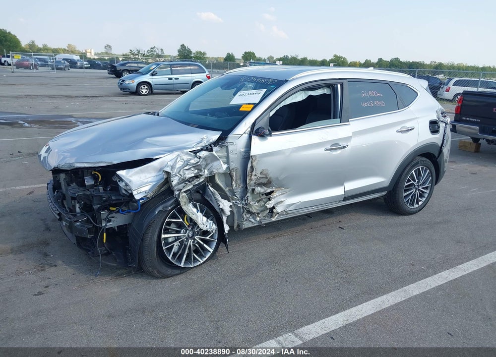 2021 HYUNDAI TUCSON LIMITED VIN: KM8J3CAL1MU395807