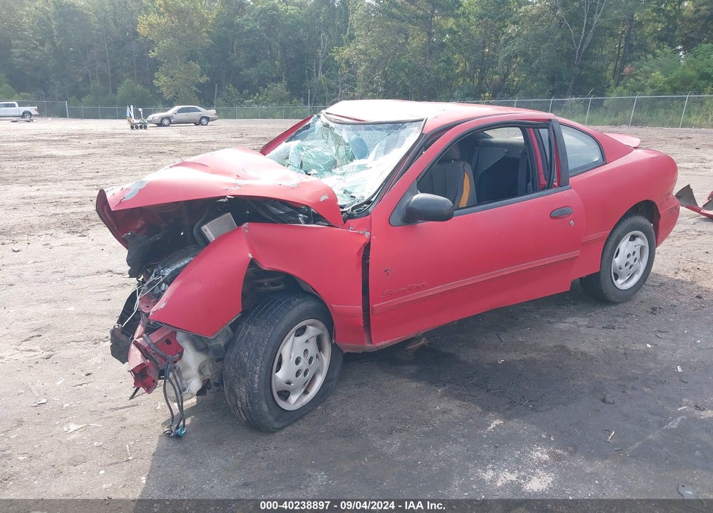 1995 PONTIAC SUNFIRE SE VIN: 1G2JB1247S7540156