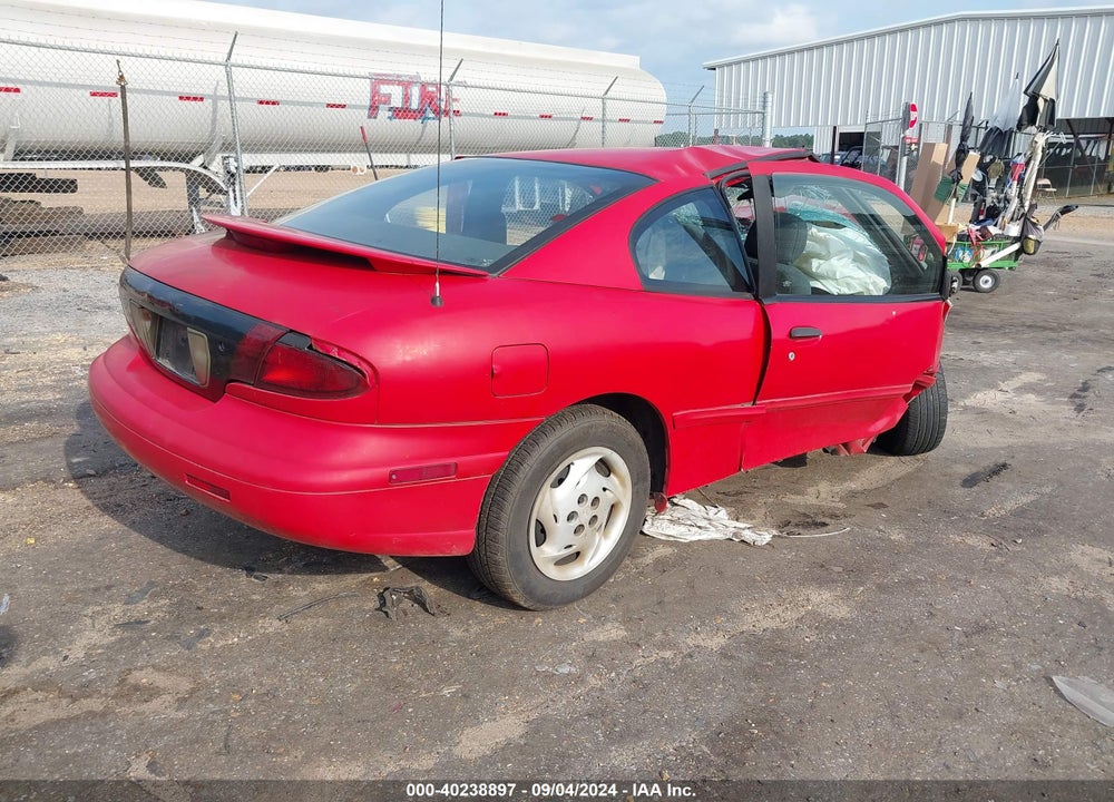 1995 PONTIAC SUNFIRE SE VIN: 1G2JB1247S7540156