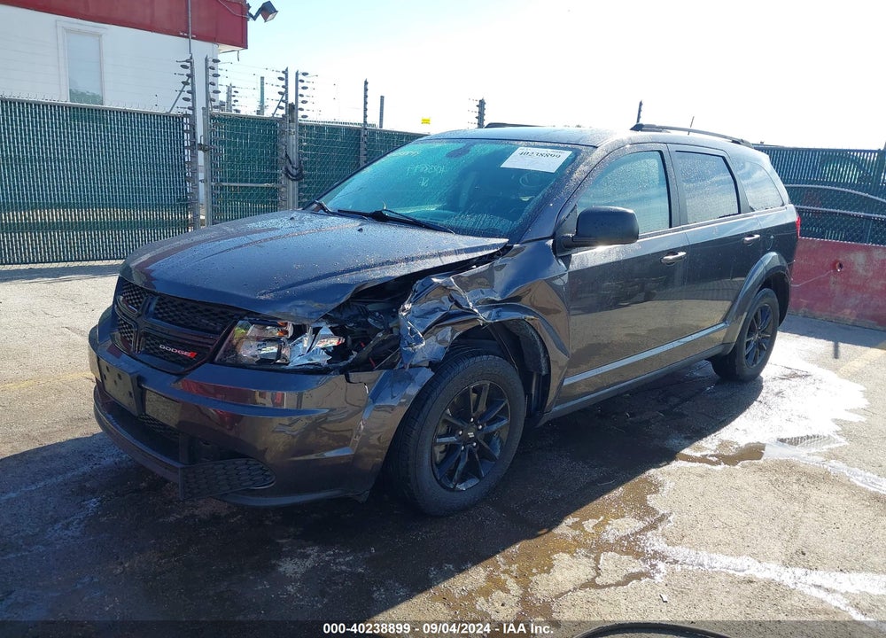 2020 DODGE JOURNEY SE VALUE VIN: 3C4PDCAB3LT272280
