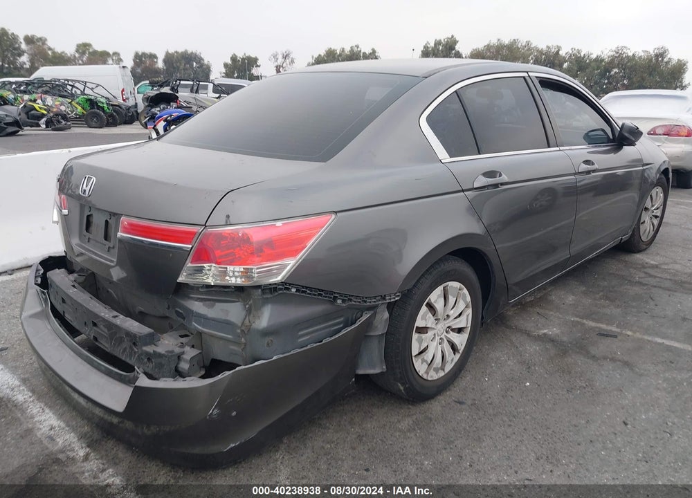 2011 HONDA ACCORD 2.4 LX VIN: 1HGCP2F3XBA076328