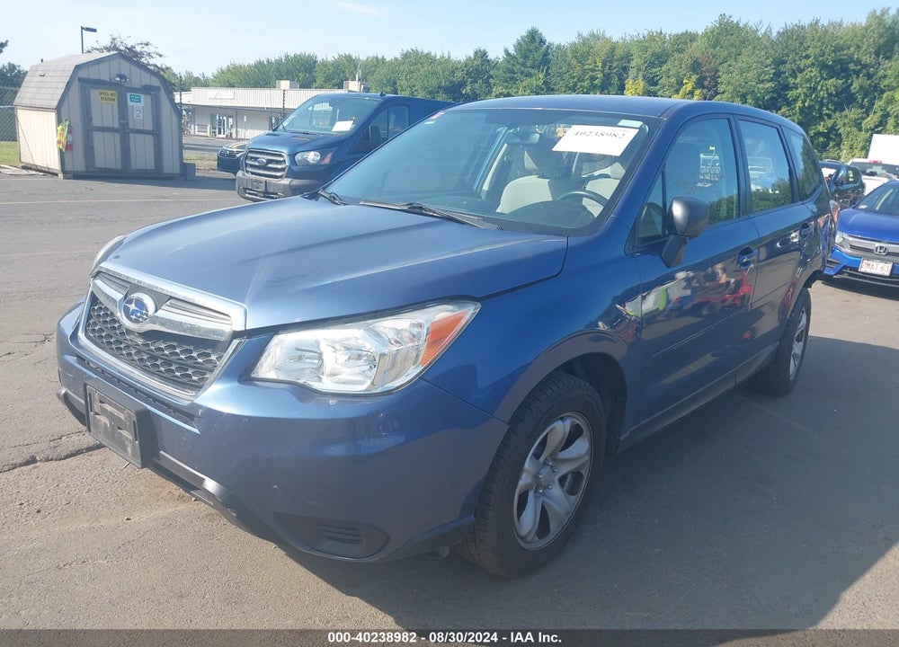 2014 SUBARU FORESTER 2.5I VIN: JF2SJAACXEH472835