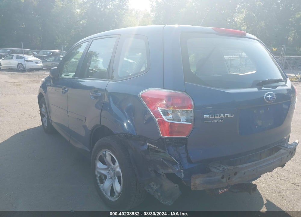 2014 SUBARU FORESTER 2.5I VIN: JF2SJAACXEH472835