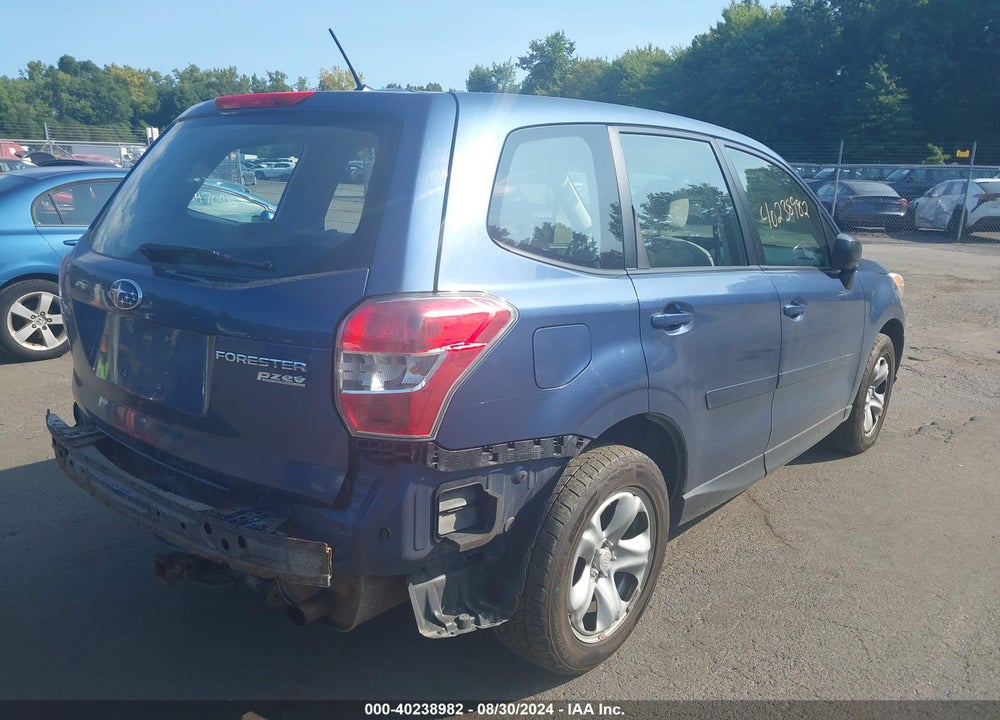 2014 SUBARU FORESTER 2.5I VIN: JF2SJAACXEH472835
