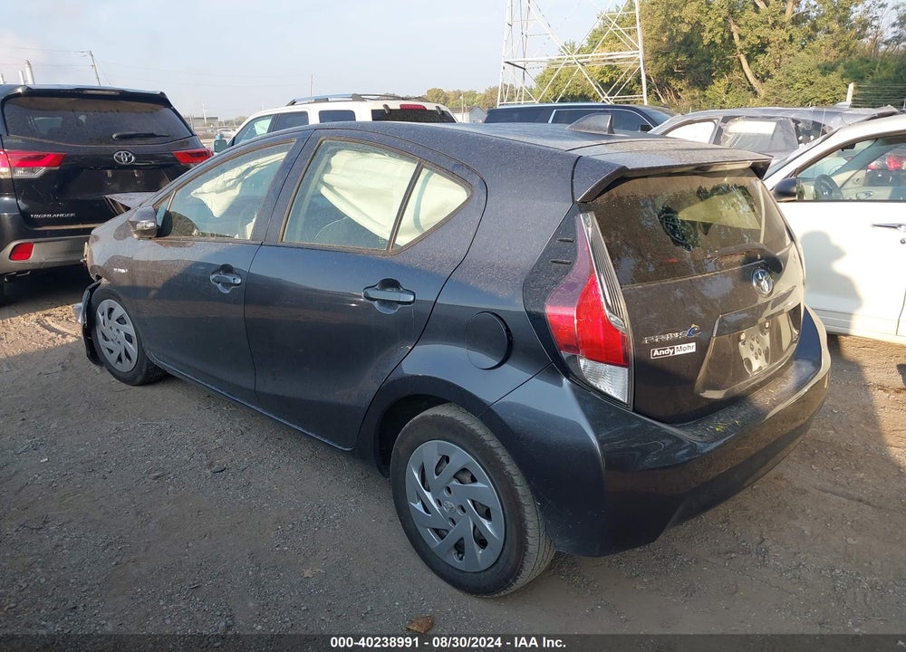 2016 TOYOTA PRIUS C ONE VIN: JTDKDTB3XG1137022