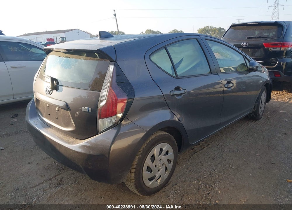 2016 TOYOTA PRIUS C ONE VIN: JTDKDTB3XG1137022