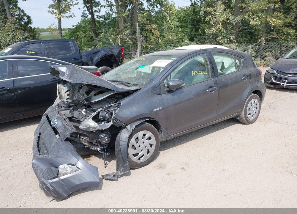2016 TOYOTA PRIUS C ONE VIN: JTDKDTB3XG1137022