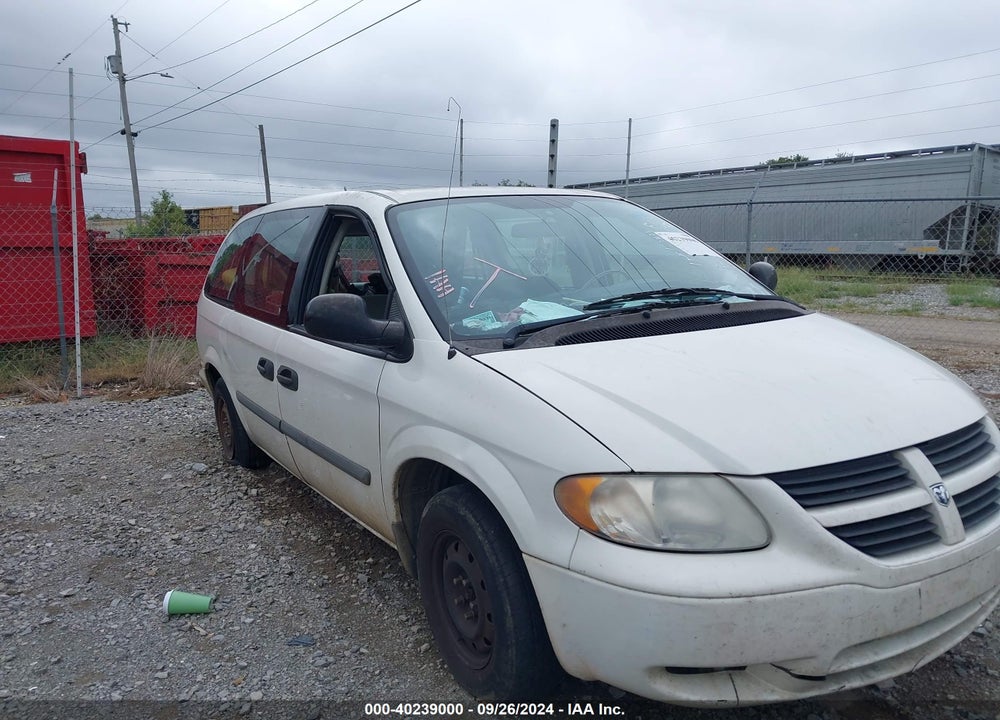 2007 DODGE GRAND CARAVAN SE VIN: 1D4GP24E57B213734