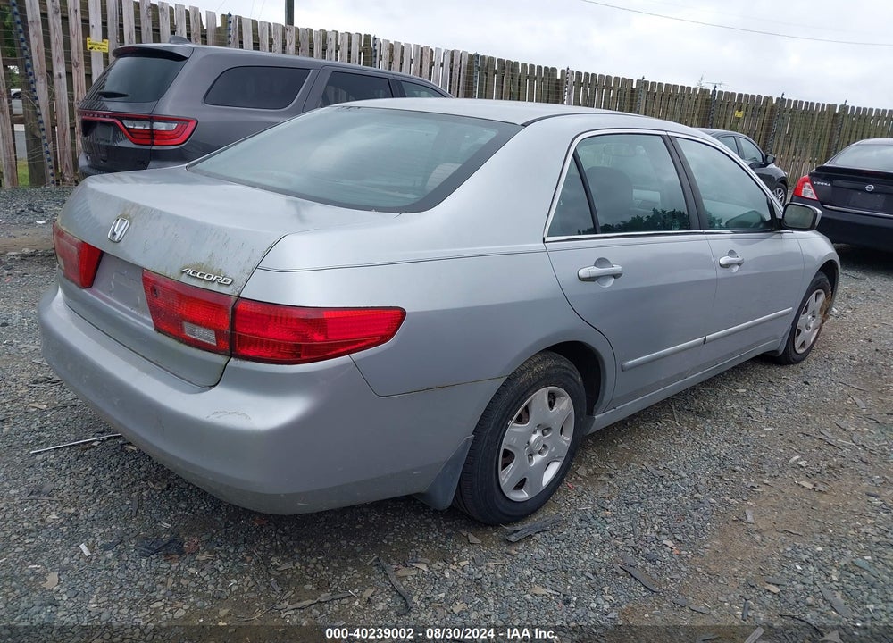 2005 HONDA ACCORD 2.4 LX VIN: 1HGCM56455L004075