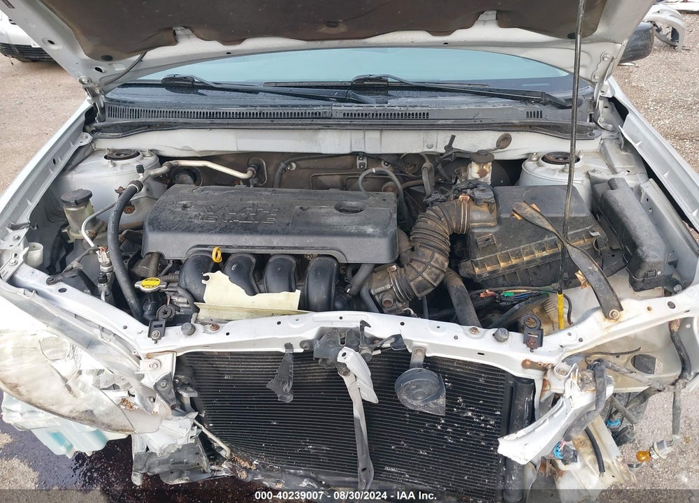2008 TOYOTA COROLLA CE VIN: 2T1BR32E38C887118
