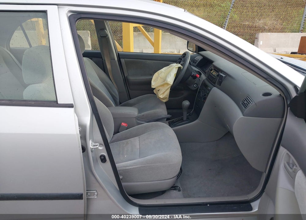 2008 TOYOTA COROLLA CE VIN: 2T1BR32E38C887118