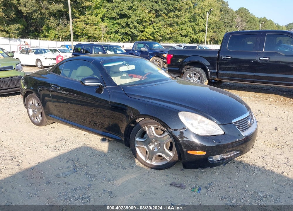 2008 LEXUS SC 430 VIN: JTHFN45Y589017562