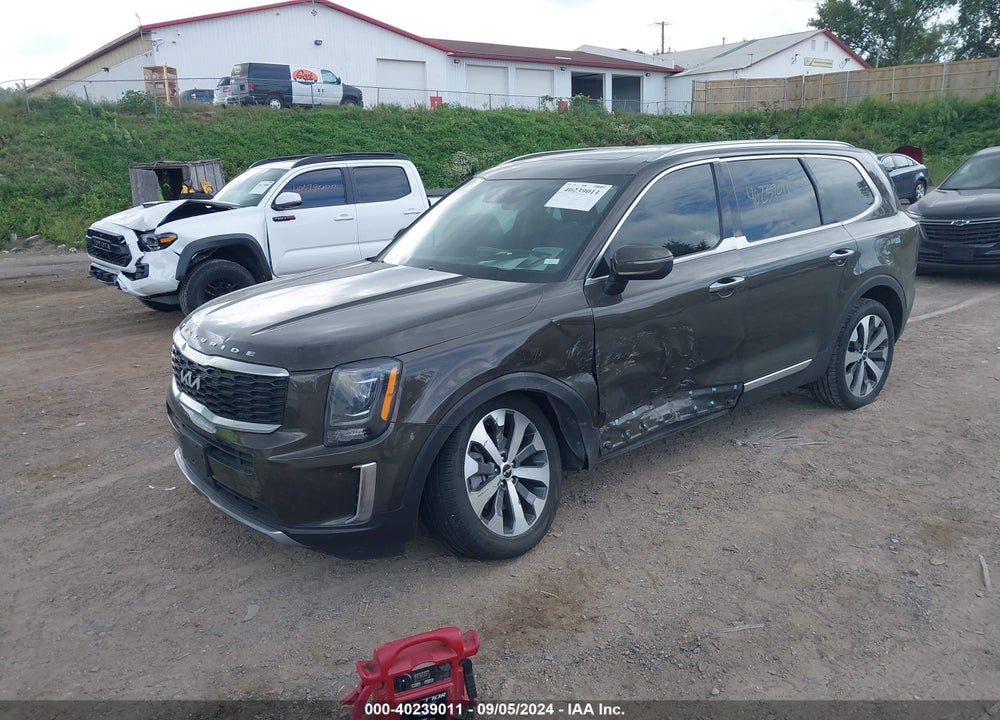 2022 KIA TELLURIDE S VIN: 5XYP6DHC7NG243535