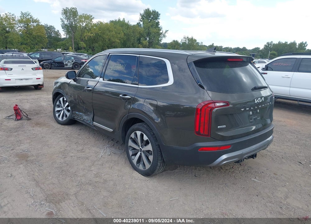 2022 KIA TELLURIDE S VIN: 5XYP6DHC7NG243535