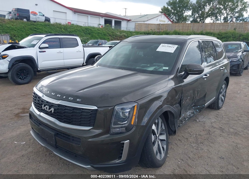 2022 KIA TELLURIDE S VIN: 5XYP6DHC7NG243535