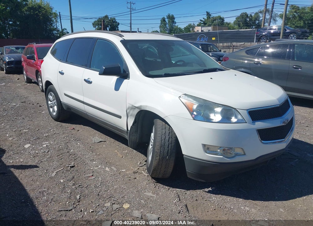 2012 CHEVROLET TRAVERSE LS VIN: 1GNKVFED4CJ419824