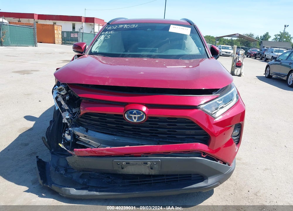 2021 TOYOTA RAV4 HYBRID XLE PREMIUM VIN: 4T3B6RFV9MU057961